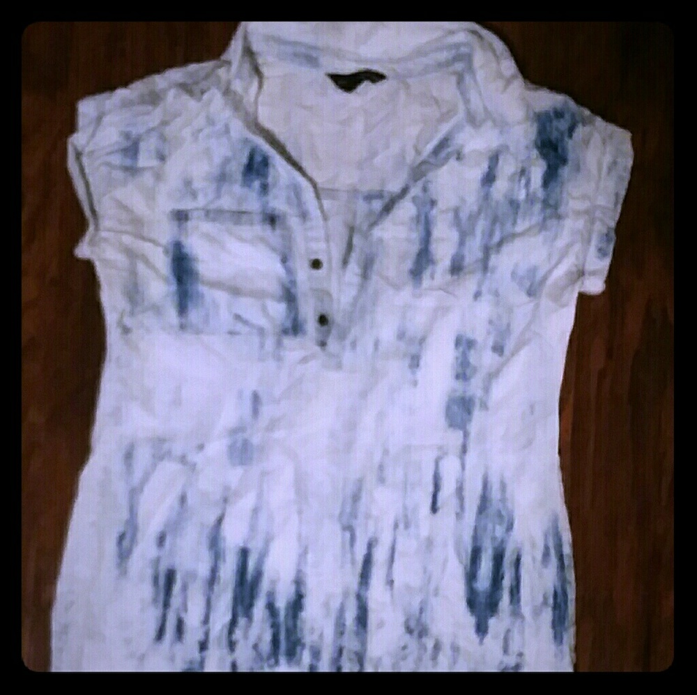 Rock and Republic Hi Lo Acid Washed Tunic/Dress